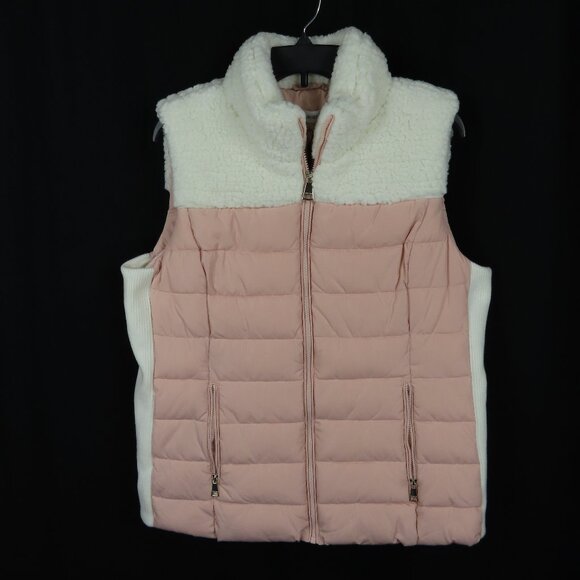 Calvin Klein Polyester Pink and White Vest Sz. L - Picture 2 of 10